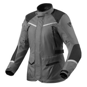 Veste de moto Revit Voltiac 3 H2O pour femme gris-noir
