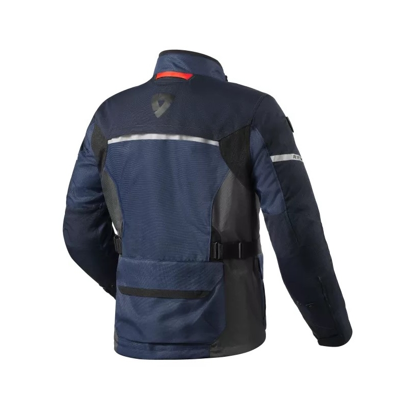 Veste moto Revit Outback 4 H2O bleu