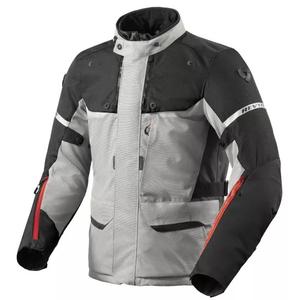 Veste moto Revit Outback 4 H2O noir argenté