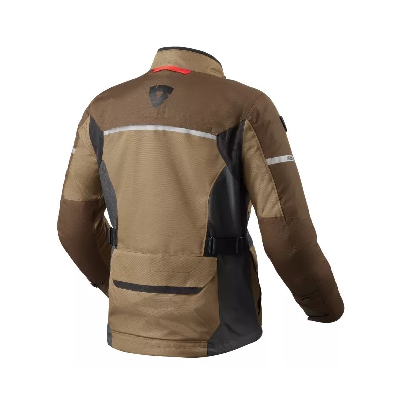 Veste moto Revit Outback 4 H2O marron soldes