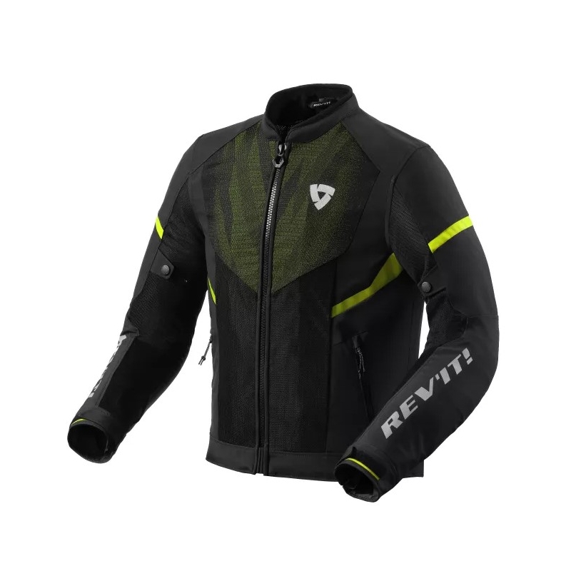 Veste de moto Revit Hyperspeed 2 GT Air noir-jaune fluo soldes