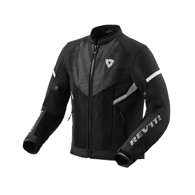 Blouson moto Revit Hyperspeed 2 GT Air noir-blanc soldes