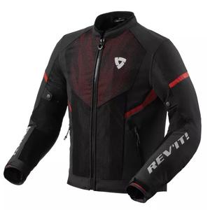 Blouson moto Revit Hyperspeed 2 GT Air noir-rouge fluo soldes
