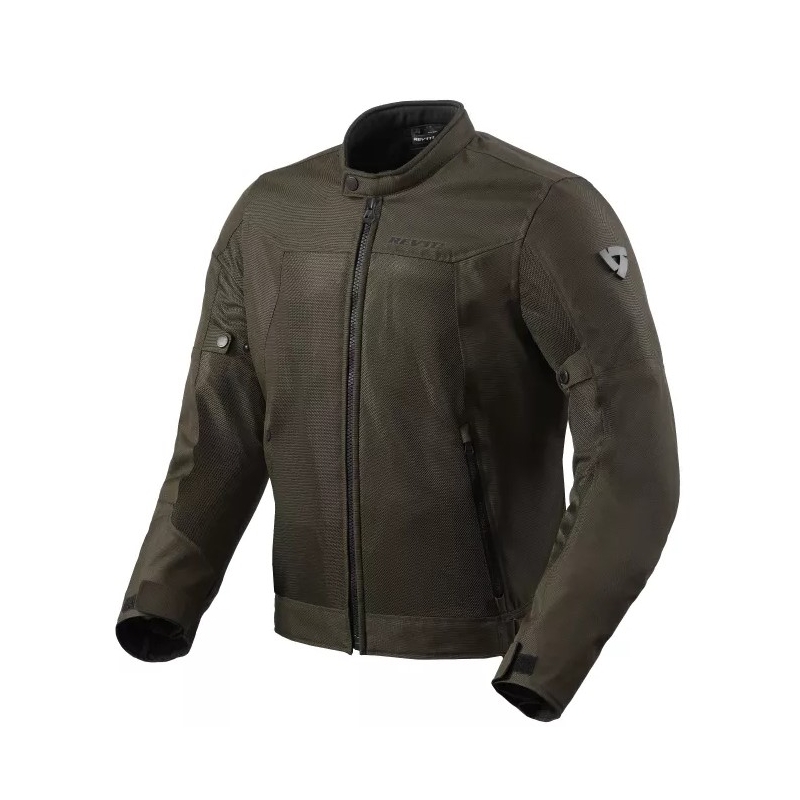 Veste de moto Revit Eclipse 2 vert foncé soldes