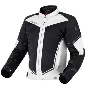 Veste moto Ozone Jet II gris-noir soldes