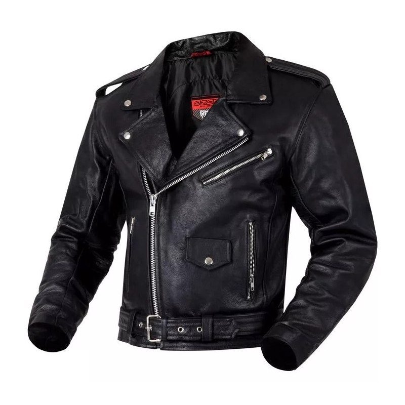 Veste moto Ozone Ramones noir