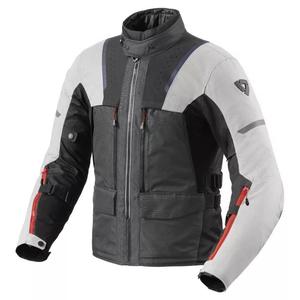 Veste moto Revit Offtrack 2 H2O argent-anthracite
