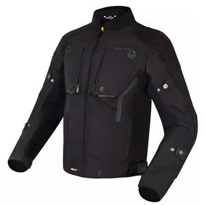 Veste de moto noire Borg de Rebelhorn soldes