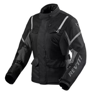 Veste de moto Revit Horizon 3 H2O noir et blanc pour femme