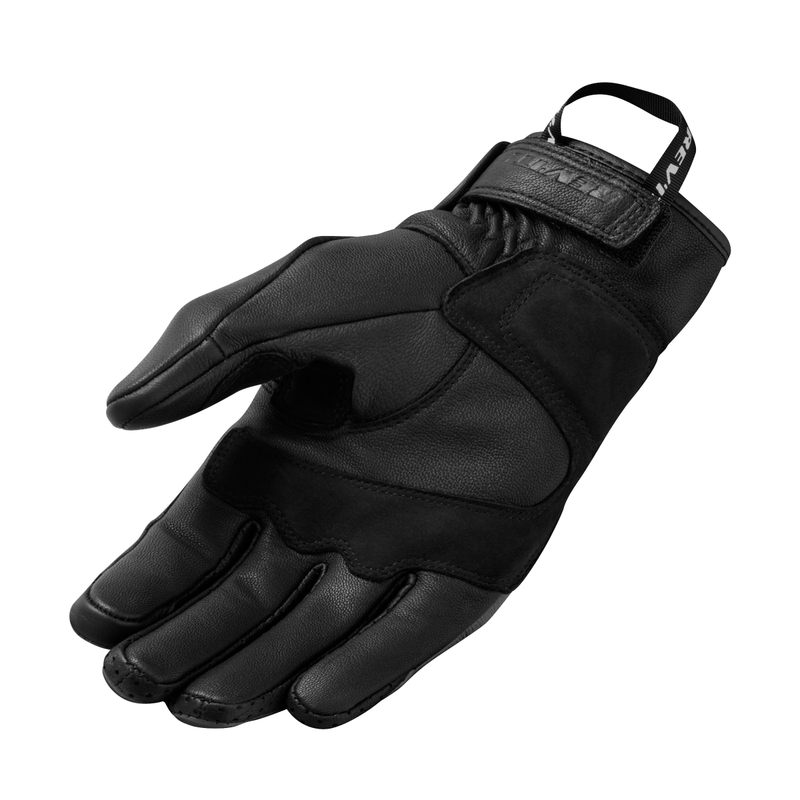 Gants de moto Revit Redhill noir-gris