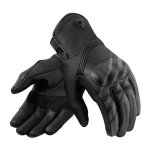 Gants de moto Revit Redhill noir-gris