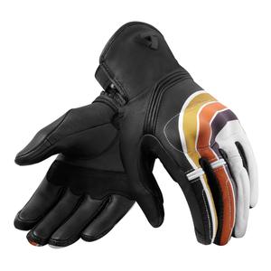Gants de moto Revit Redhill jaune-orange