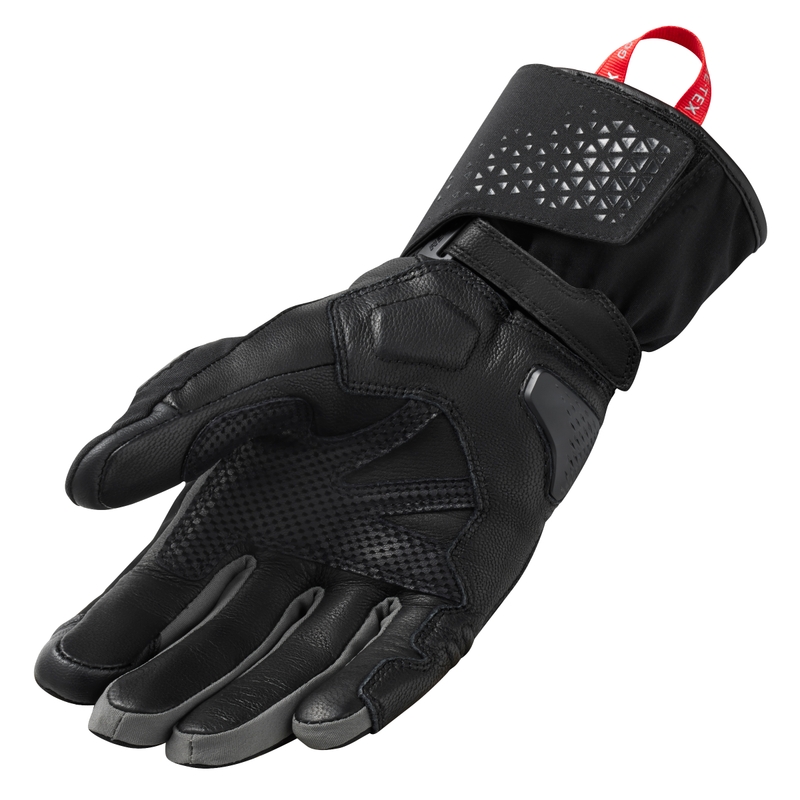 Gants de moto Revit Contrast GTX noir-gris