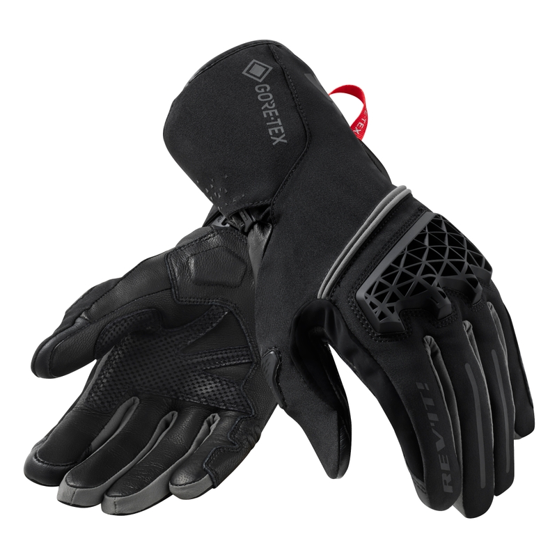 Gants de moto Revit Contrast GTX noir-gris