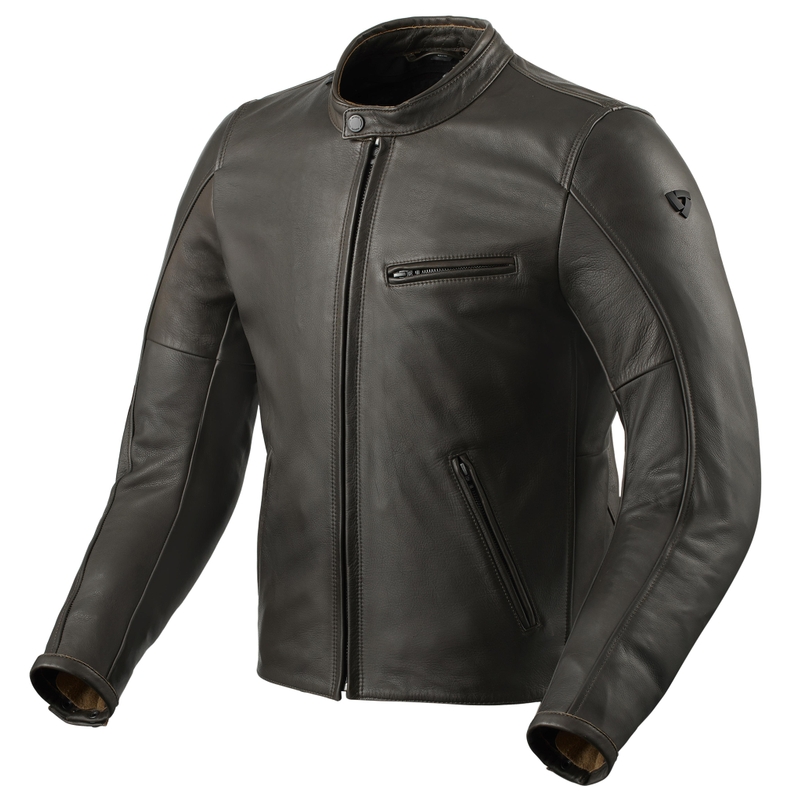 Veste de moto Revit Rino marron