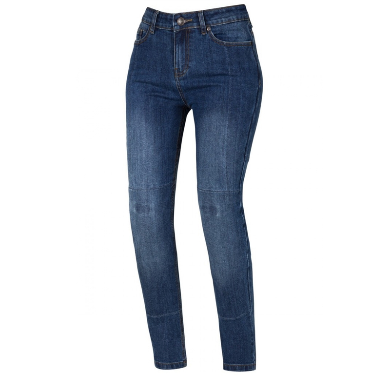 Dámské jeansy na motorku SECA Selene modré výprodej