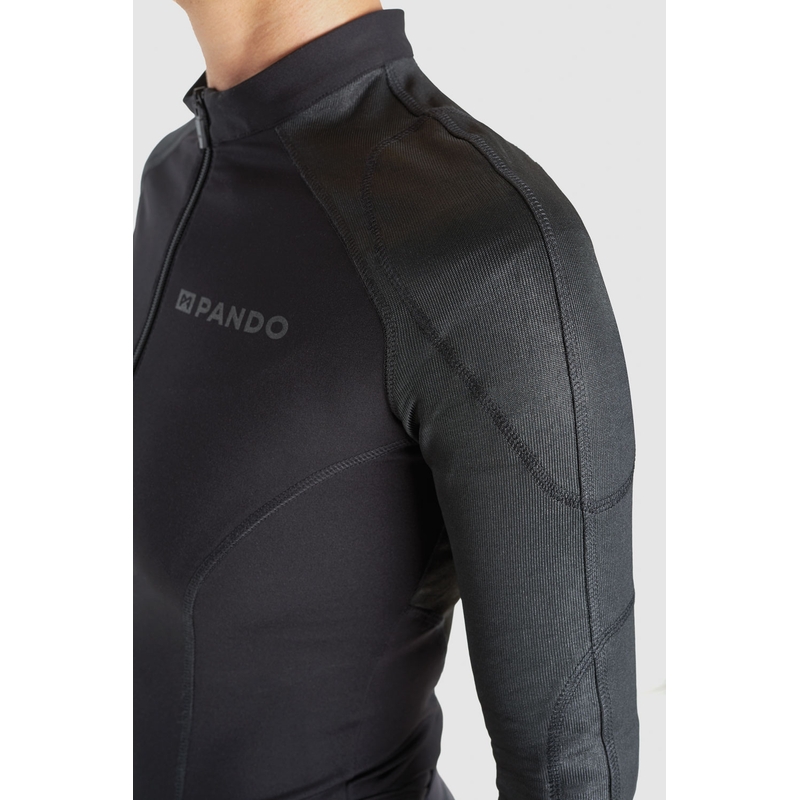 Femmes moto corps PANDO MOTO Shell WW noir soldes