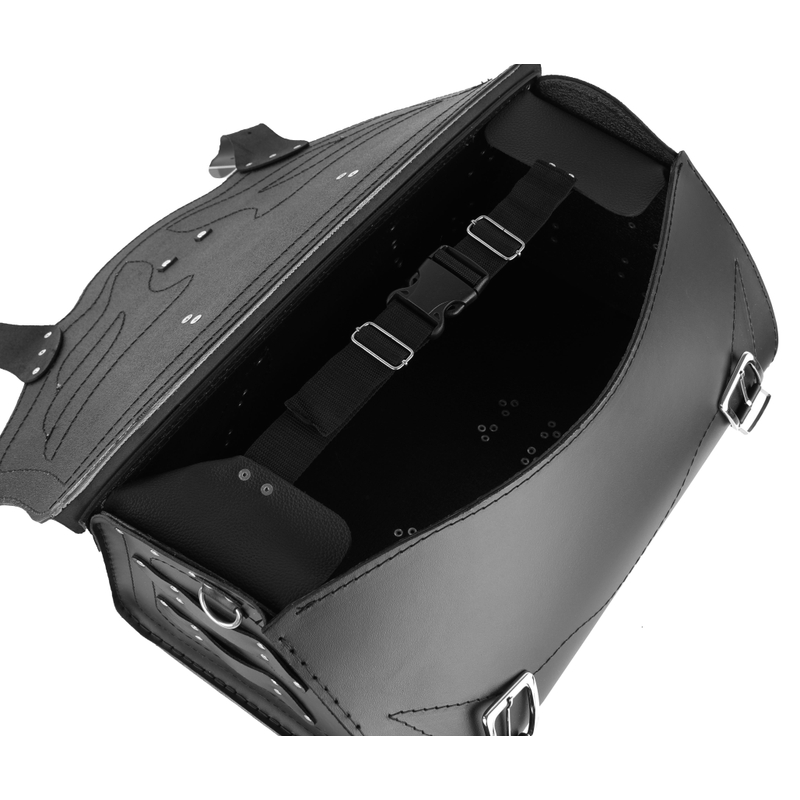 Mallette de moto en cuir Chopper RSA-20A