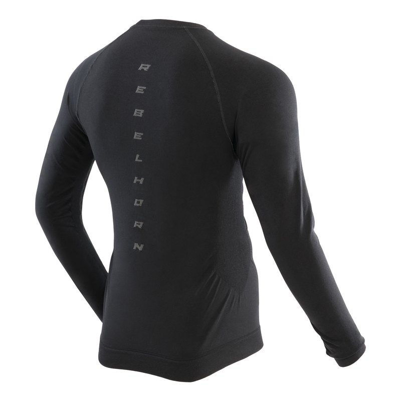 Chemise thermique noire Rebelhorn Freeze II