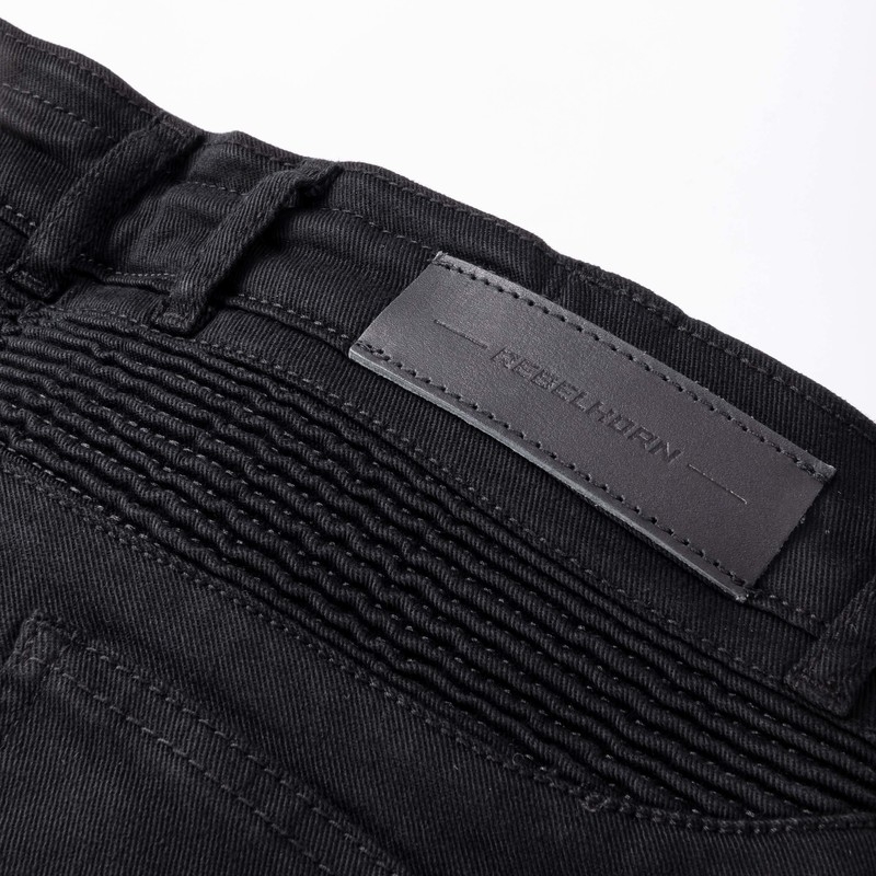 Rebelhorn Vandal Twill Black Motorcycle Jeans soldes