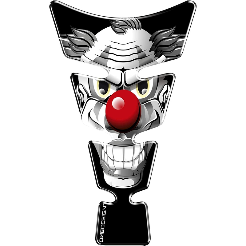Couvercle du réservoir de carburant - tankpad Print Clown grey