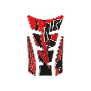 Couvercle du réservoir de carburant - tankpad Print Wings rouge avec partie latérale