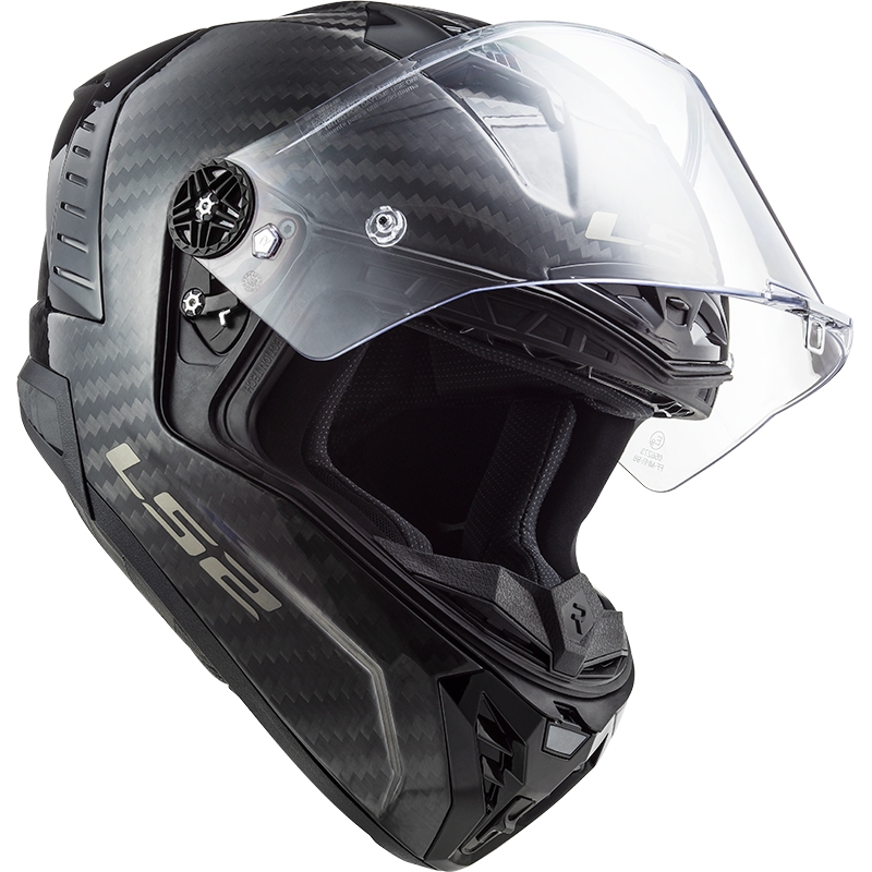 Casque moto intégral LS2 FF805 Thunder Carbon Black Gloss