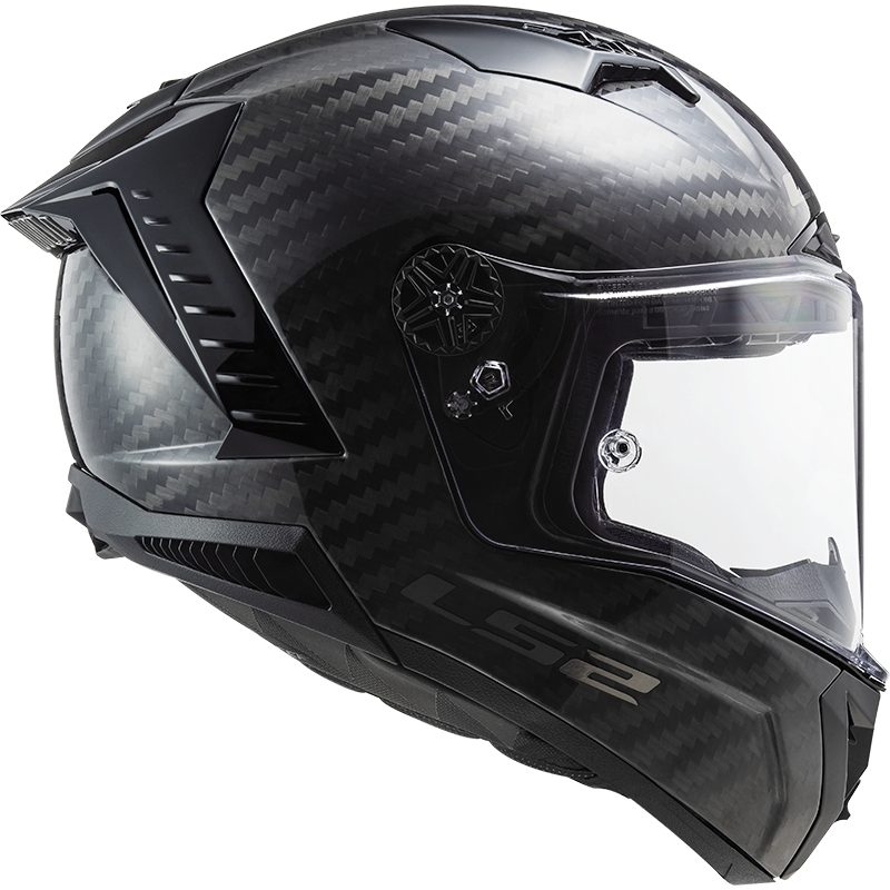 Casque moto intégral LS2 FF805 Thunder Carbon Black Gloss