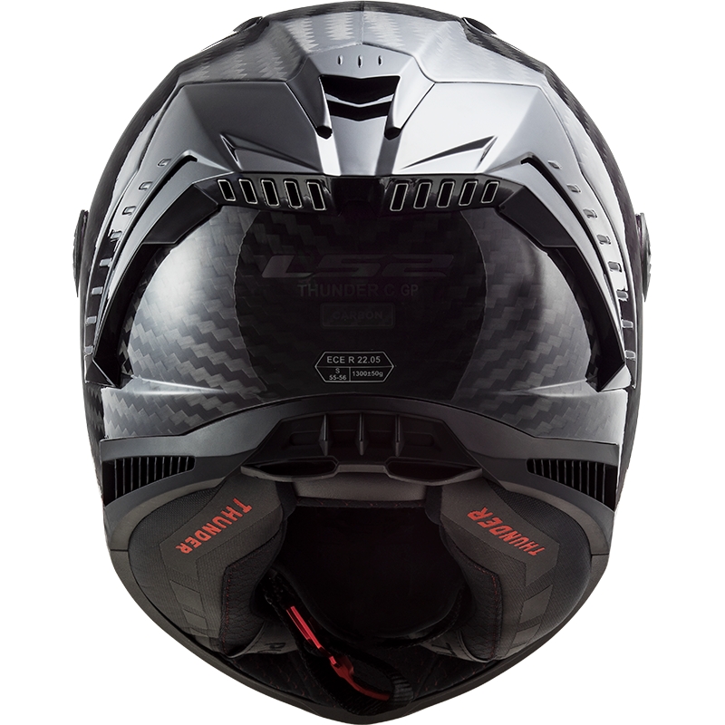 Casque moto intégral LS2 FF805 Thunder Carbon Black Gloss