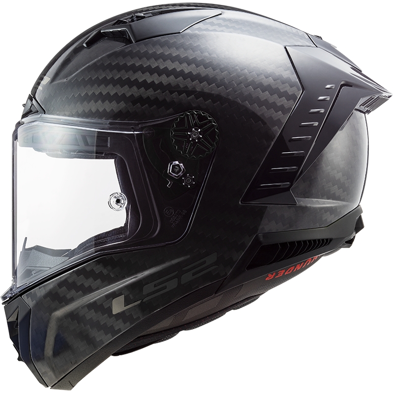 Casque moto intégral LS2 FF805 Thunder Carbon Black Gloss
