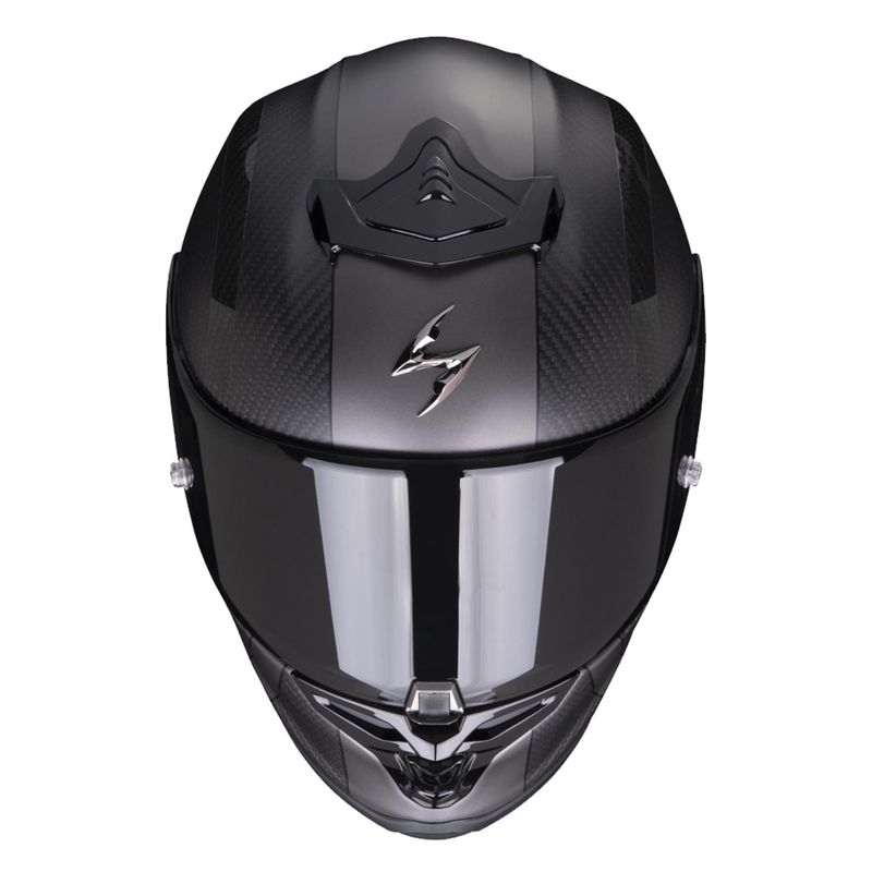 Casque intégral Scorpion EXO-R1 EVO Carbon Air MG noir-argenté