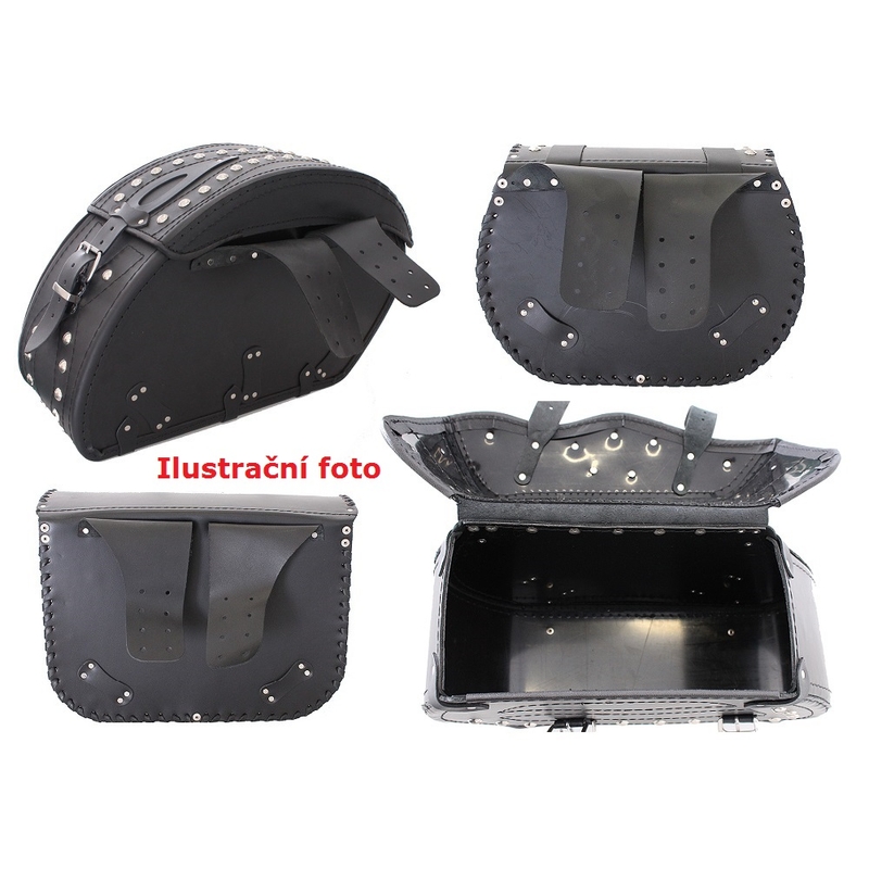 Sacoches de moto en cuir RSA-S29B