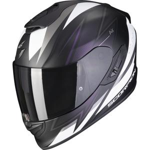 Casque intégral Scorpion EXO-1400 EVO Air Thelios noir-blanc-violet