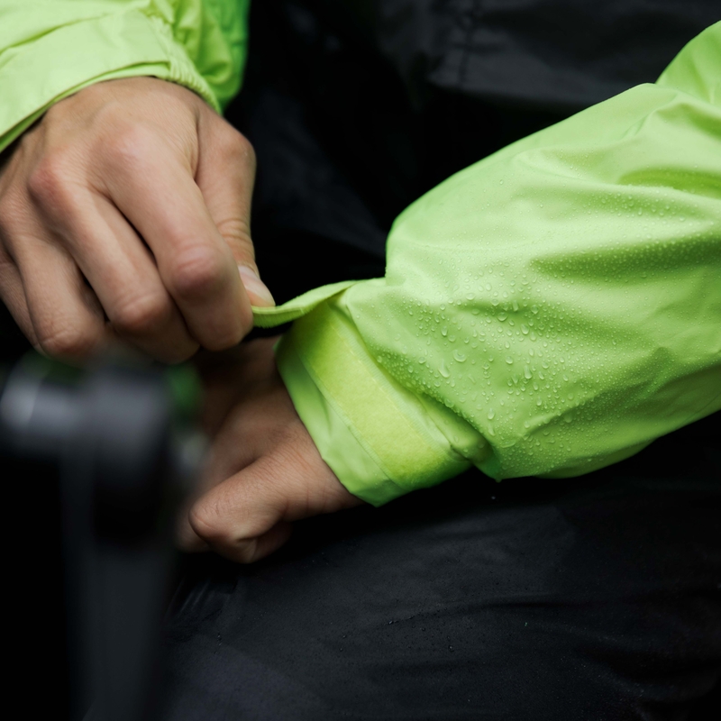 Veste de pluie Rebelhorn Rain jaune fluo pour moto