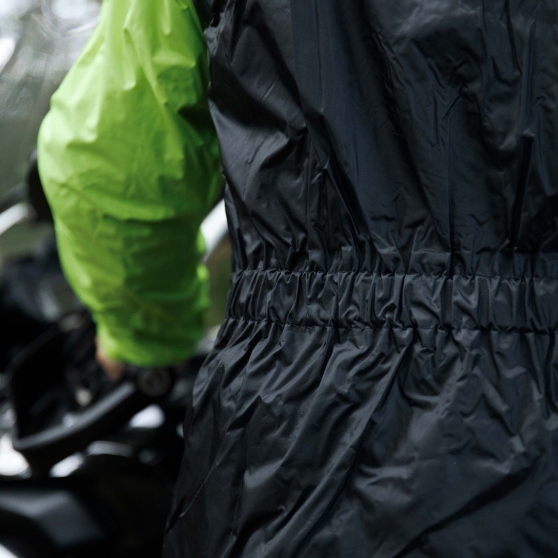 Veste de pluie Rebelhorn Rain jaune fluo pour moto
