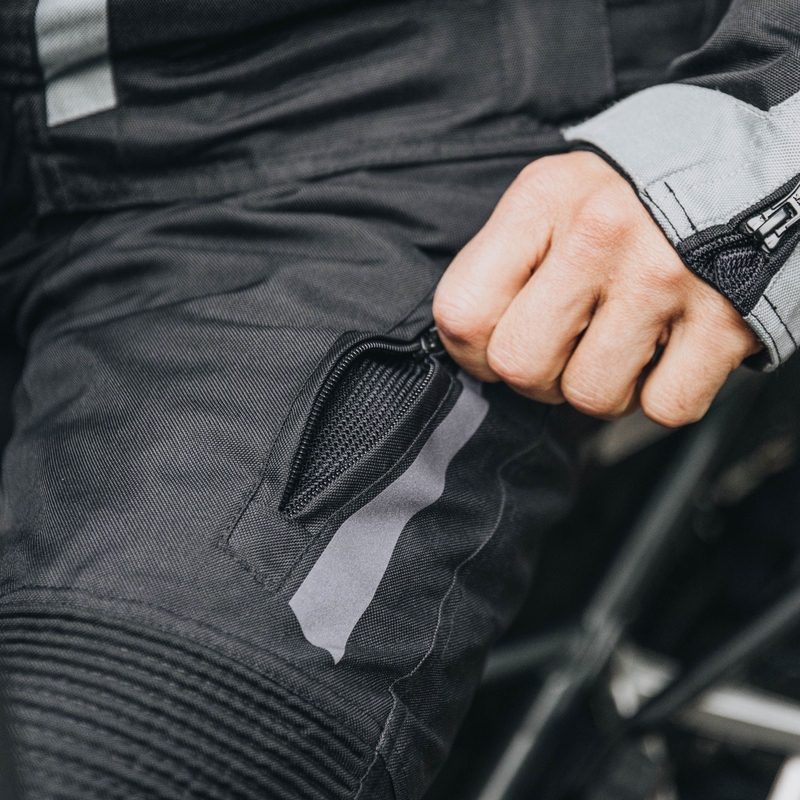 Pantalon de moto Ozone Vulcan noir