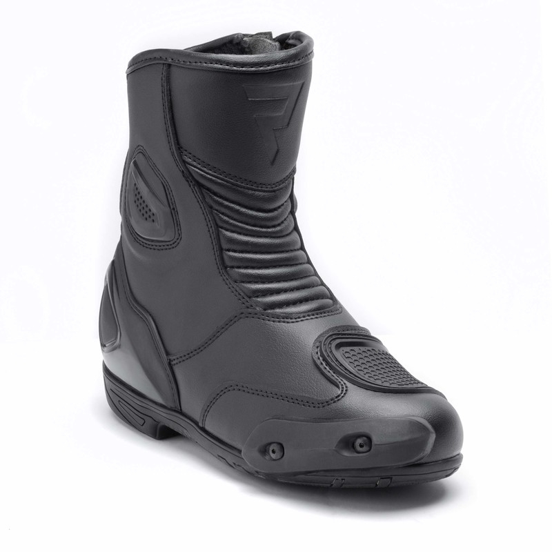 Bottes de moto noires Rebelhorn Trip ST Short soldes