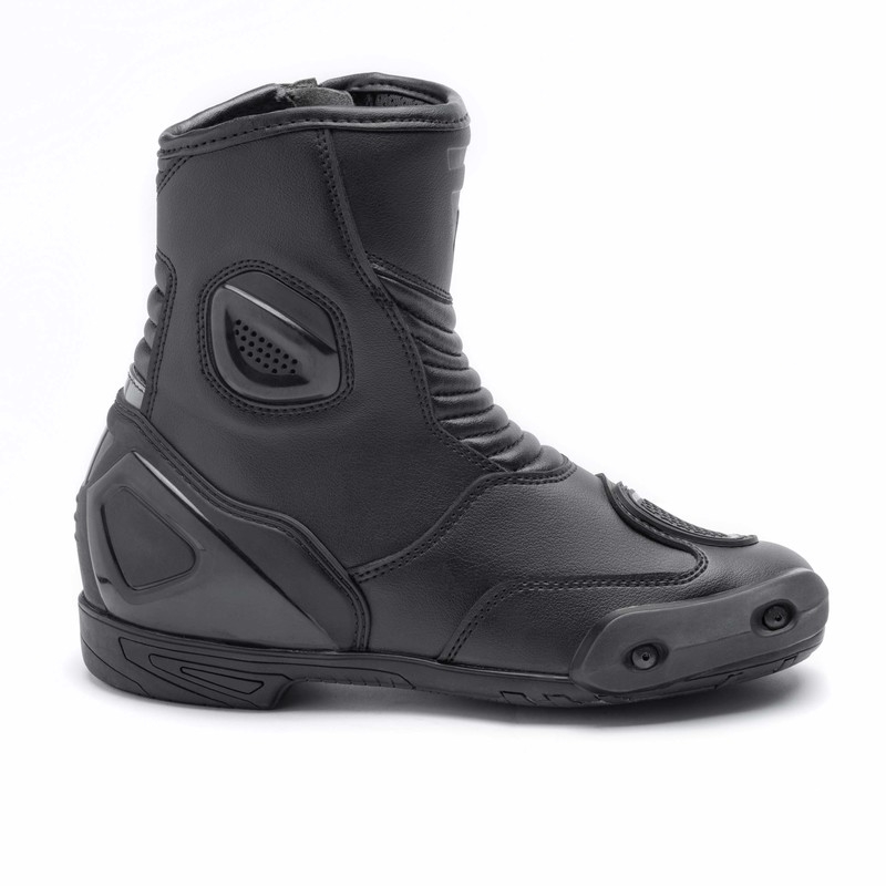 Bottes de moto noires Rebelhorn Trip ST Short soldes