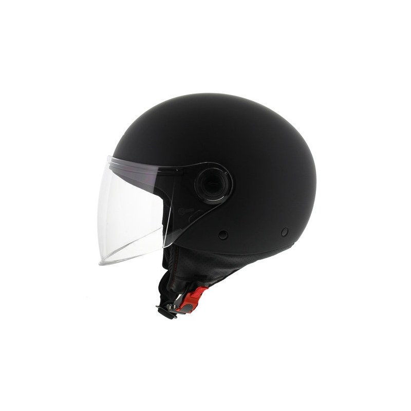 Casque moto MT Street open noir mat soldes