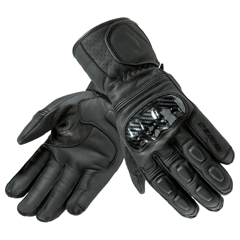 Gants moto Ozone Ride II CE noir soldes