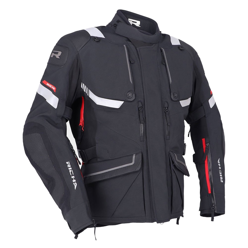 Veste moto RICHA Armada GTX Pro noir soldes
