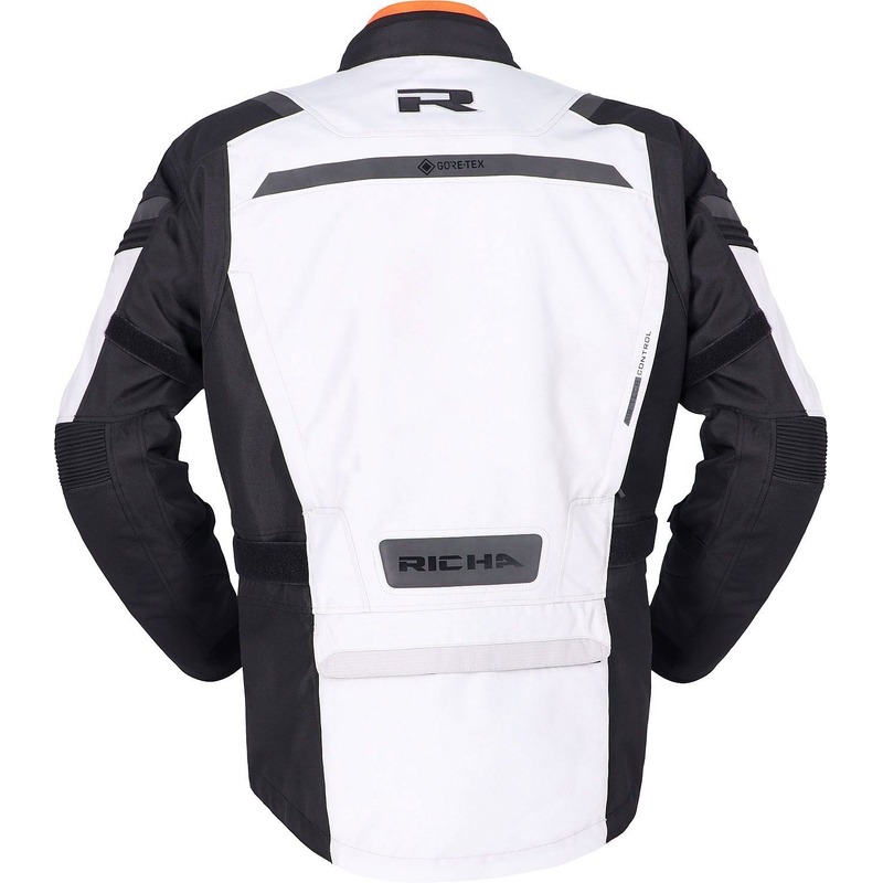 Veste moto RICHA Brutus GTX gris-noir soldes