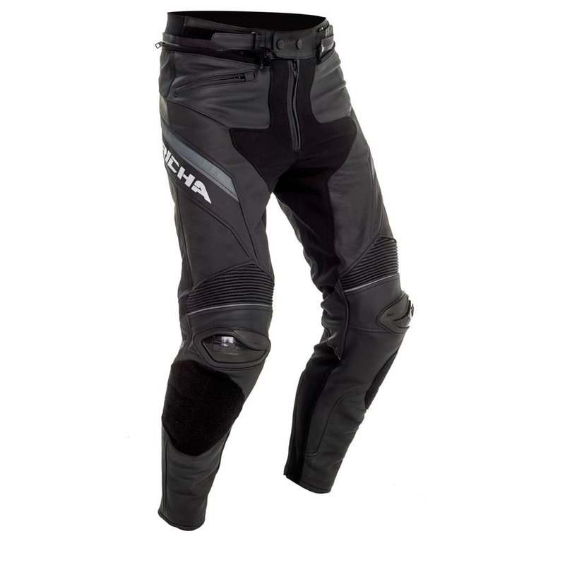 Pantalon moto RICHA Viper 2 Street noir soldes