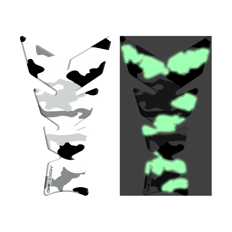 Couvercle du réservoir de carburant - tankpad Print Mimetic Phosphorescent soldes