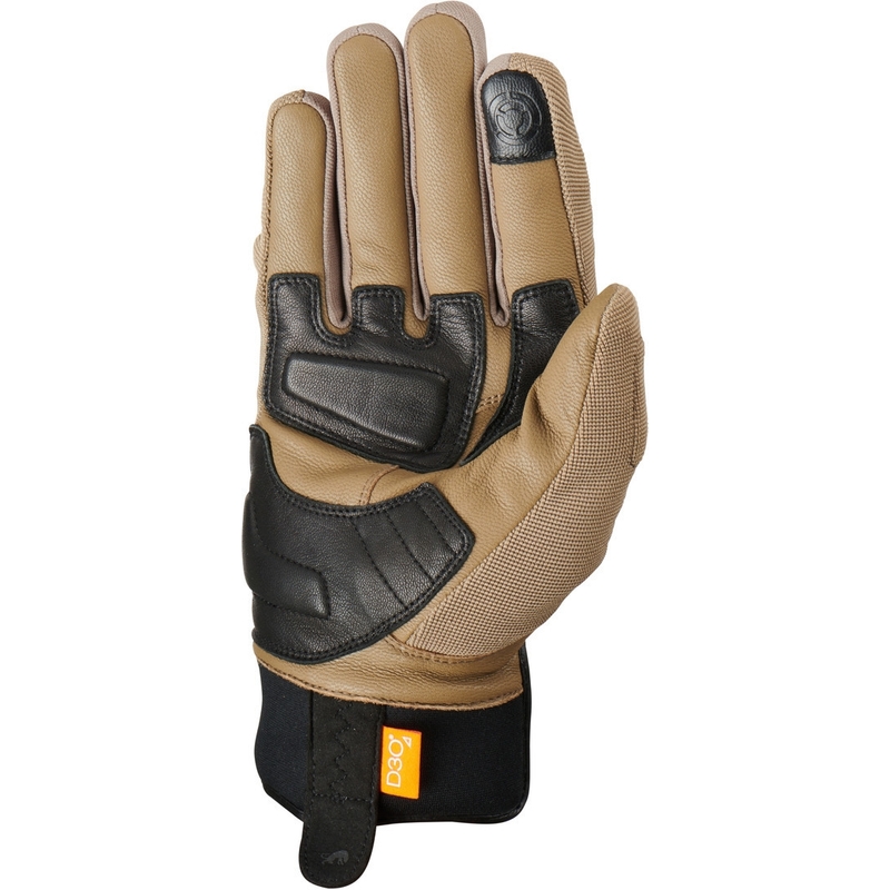 Gants de moto Furygan Jet All Season D30 marron-noir