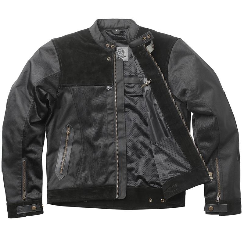Veste moto Fuel Arizona noir