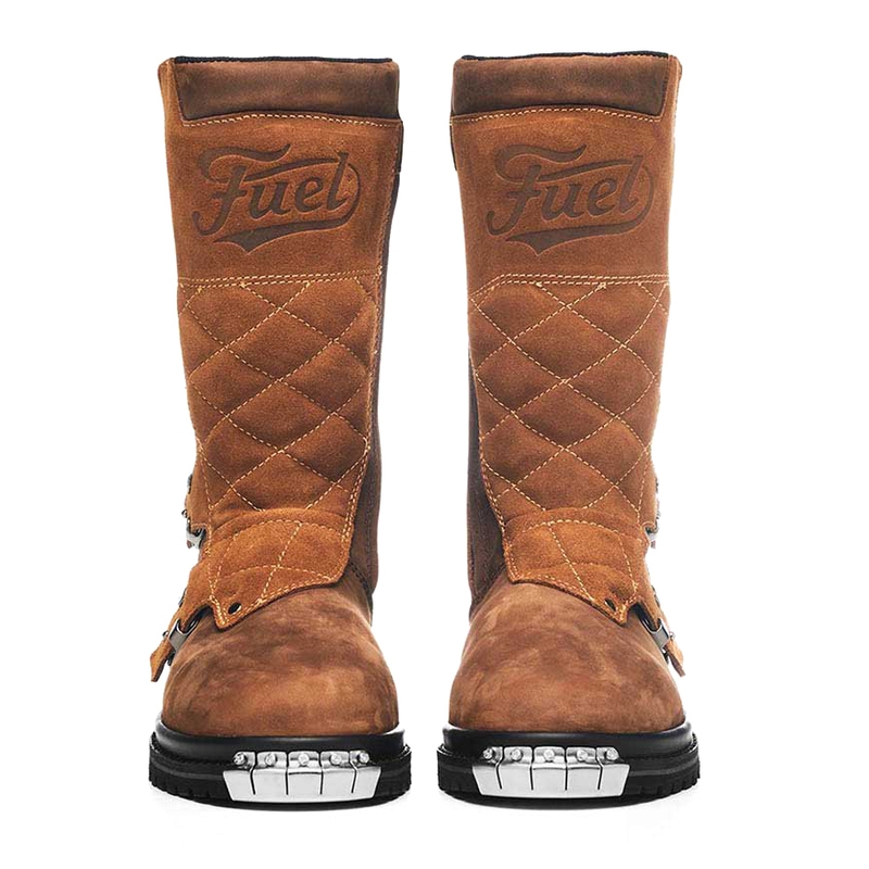 Bottes de moto Fuel Dust Devil marron