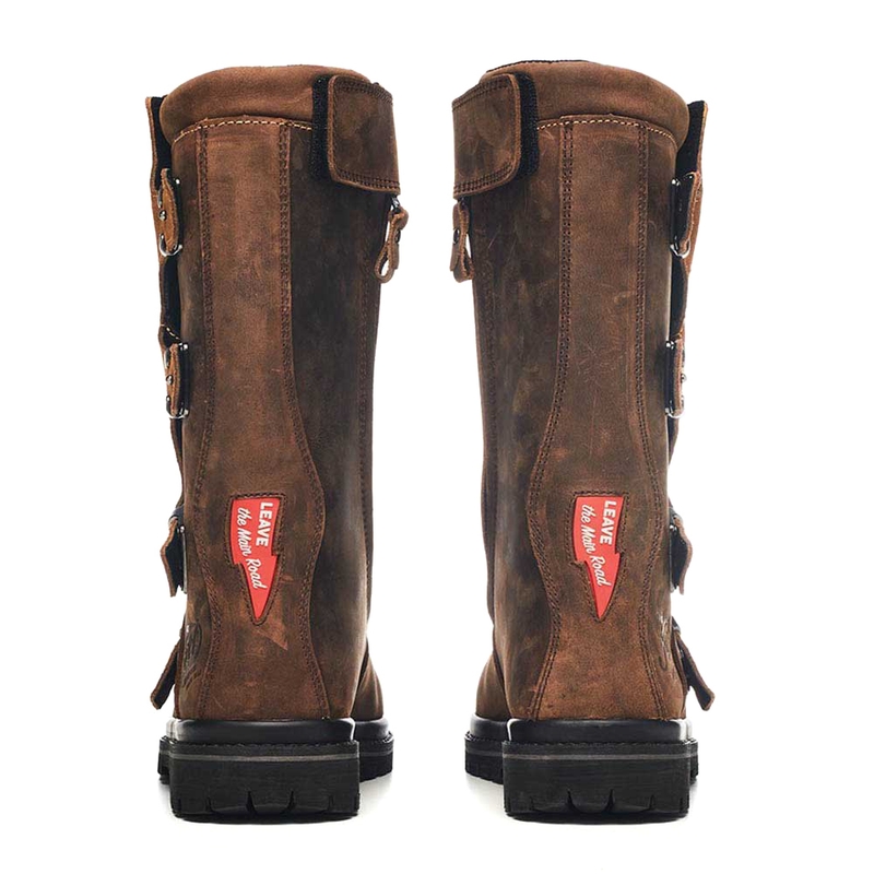 Bottes de moto Fuel Dust Devil marron