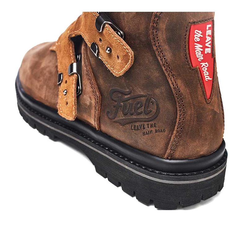 Bottes de moto Fuel Dust Devil marron