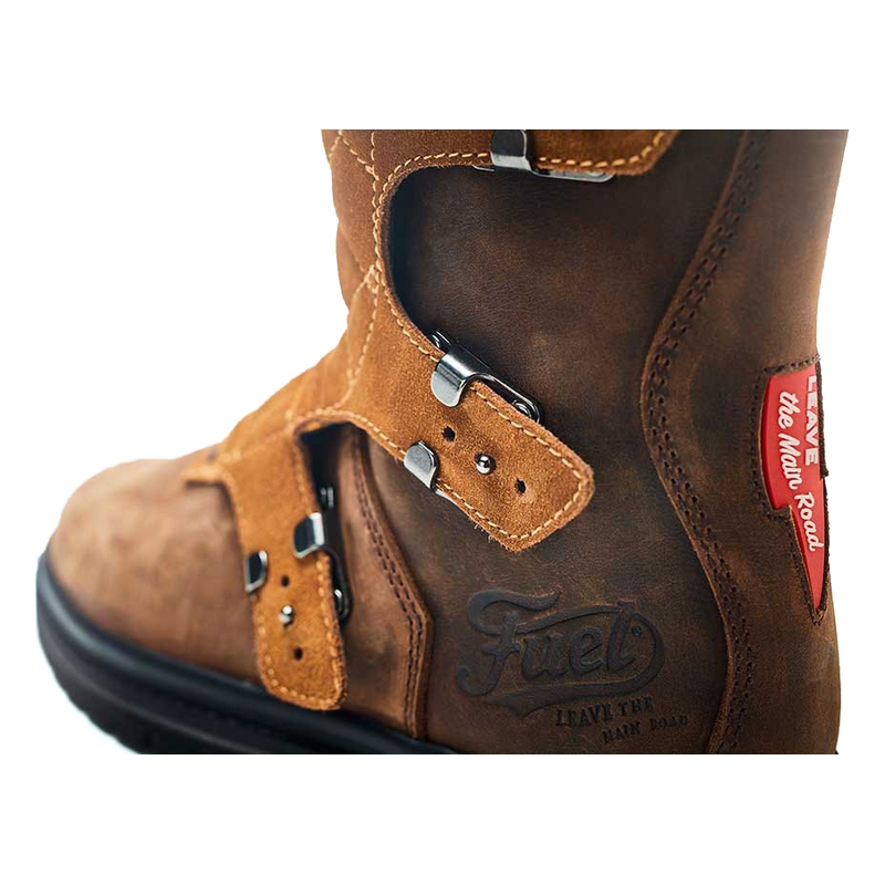 Bottes de moto Fuel Dust Devil marron